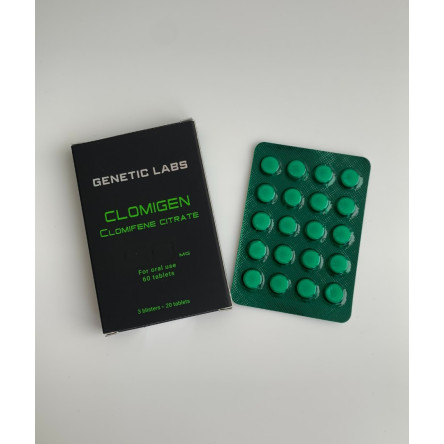 Clomigen 50 мг  20 таблеток - Genetic Labs