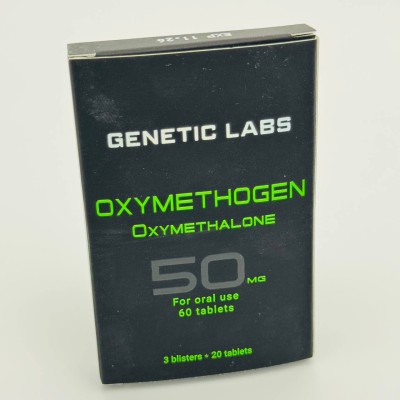 Оксиметоген (Genetic Labs) - Oxymethogen 20 tab, 50 mg/tab