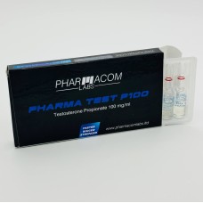 Тестостерон пропіонат (Pharmacom Labs) - Pharma Test P 100 10 amp, 100 mg/amp