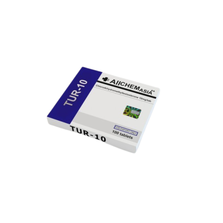 Turinabol 10 mg 50 таб (AllChem Asia) — оральний препарат для сухої м’язової маси