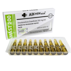 MAST 200 (Drostanolone Enanthate) Allchem Asia 200 мг/мл, 10 ампул