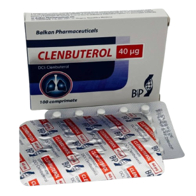 Clenbuterol 40 мкг 100 таб. Balkan Pharmaceuticals