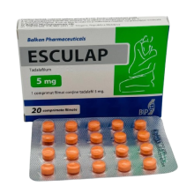 Esculap 5 мг 20 таб. Balkan Pharmaceuticals