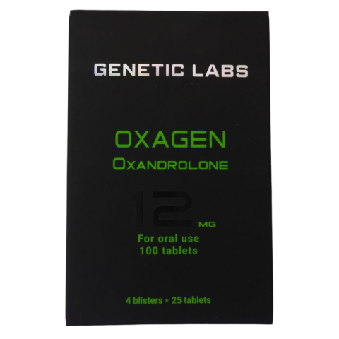 Oxagen 12 мг 25 таб. Genetic Labs