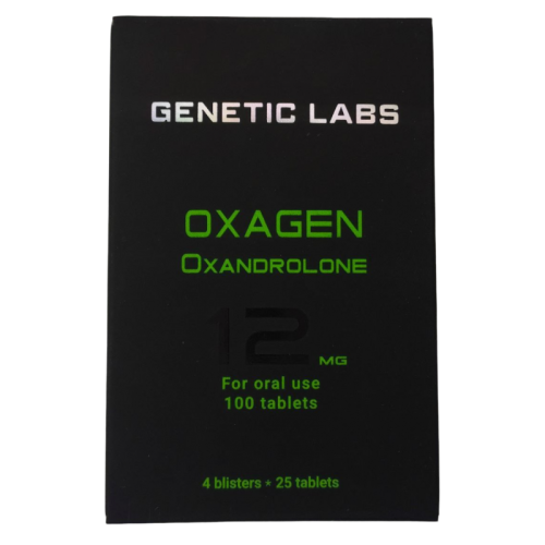 Oxagen (Оксаген) — Genetic Labs | 25 таб × 12 мг
