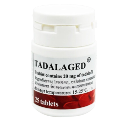 Tadalaged 20 мг 25 таб. Golden Dragon