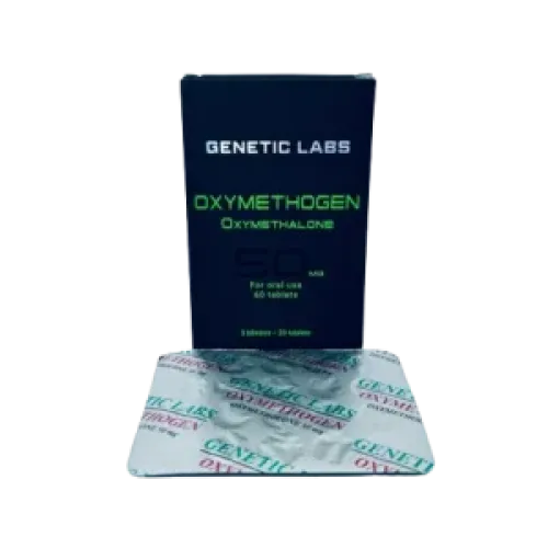 Oxymethogen (Оксиметолон) — Genetic Labs | 60 таб × 50 мг