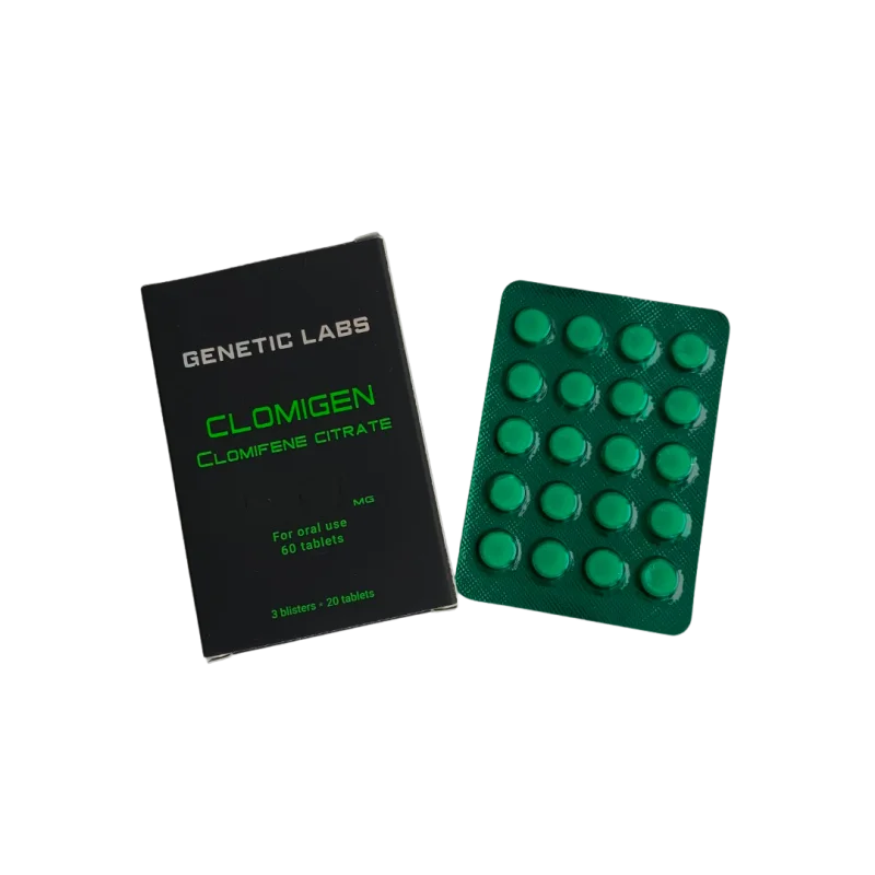Clomigen 50 мг 20 таб. Genetic Labs