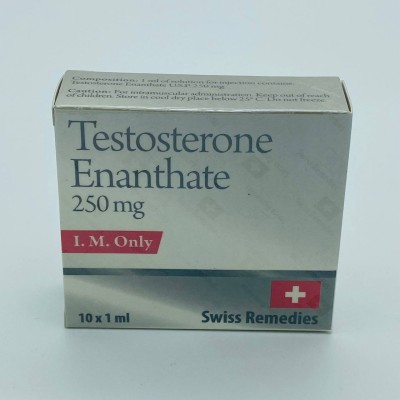 Тестостерон Енантат (Swiss Remedies) - Testosterone Enanthate 10 amp, 250 mg/amp