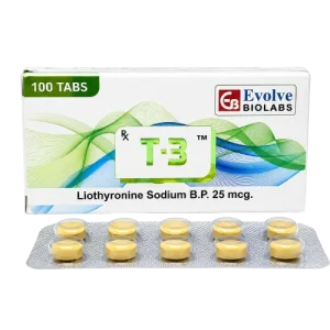 Evolve Biolabs T-3 25 мкг (Лиотиронин натрия, 10 таб.)