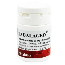 Tadalaged 20 мг 25 таб. Golden Dragon